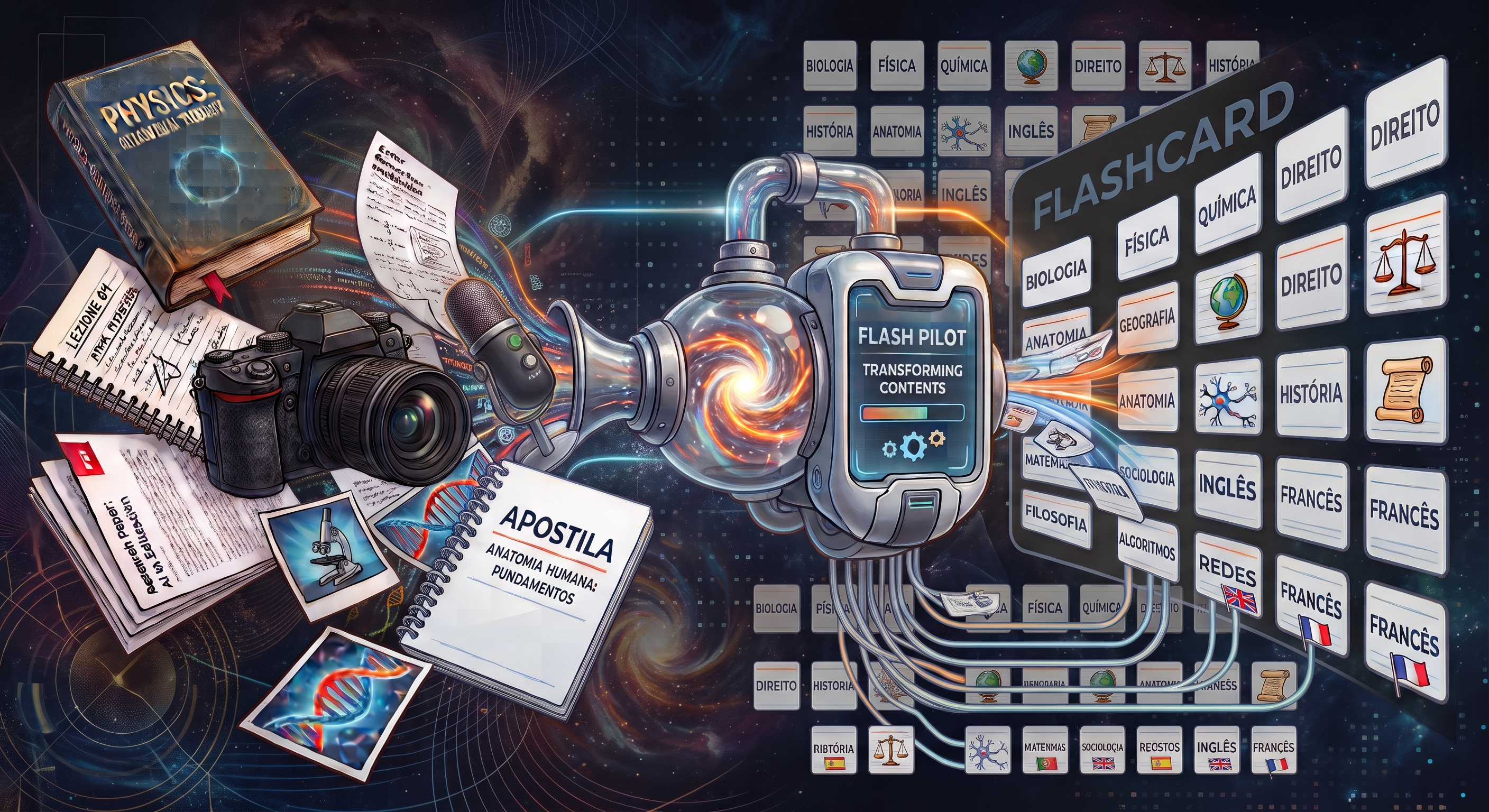 Master any content: How to create efficient flashcards with Flashpilot